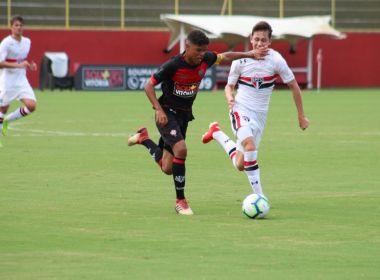 No Barradão, Vitória perde por 1 a 0 para o São Paulo pelo Brasileiro Sub-17