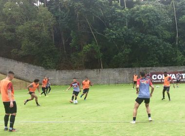 No batente! Vitória treina em dois períodos na Toca do Leão