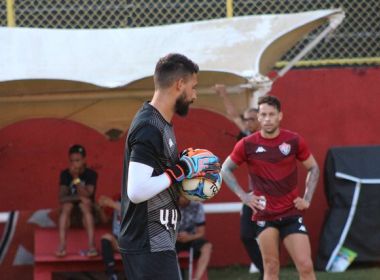 Em dia de treino tático e de bola parada, Vitória finaliza preparação para pegar o Criciúma