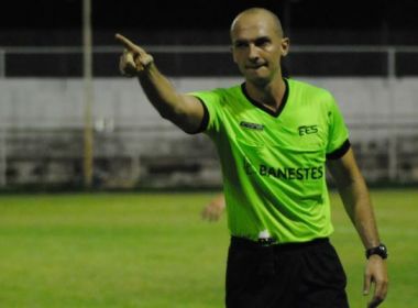 Árbitro do Espírito Santo apita partida entre Vitória e Figueirense
