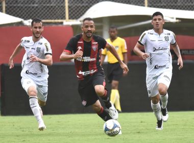Vitória sai na frente, mas empata com o Figueirense no Barradão