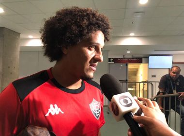Felipe Gedoz diz que elenco do Vitória está unido: 'Nosso objetivo é honrar essa camisa'