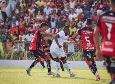 Pelo Campeonato Baiano, Jacuipense bate o Vitória na Arena Valfredão