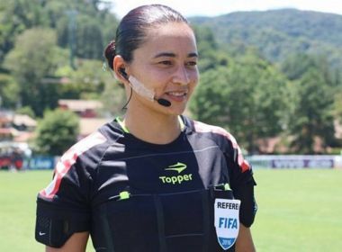 Árbitra Fifa, Edina Alves apita Cruzeiro x Vitória pela Série B
