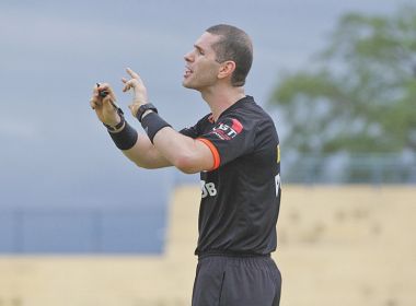 Árbitro de Tocantins, Alisson Furtado apita Vitória x Juventude no Barradão