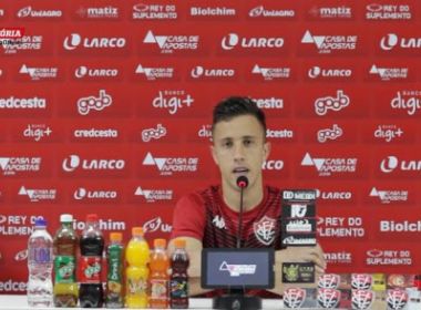 Matheus Frizzo diz entender pressão no Vitória: 'Tem que saber conviver'