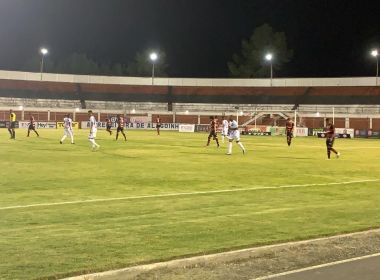 Em jogo com chuva de gols, Unirb e Vitória empatam no Carneirão