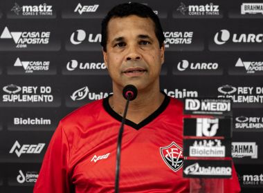 Técnico do Vitória, Rodrigo Chagas promete muita intensidade contra o CRB