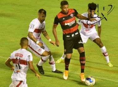 Vitória sai atrás, mas empata com o CRB no Barradão pela Copa do Nordeste