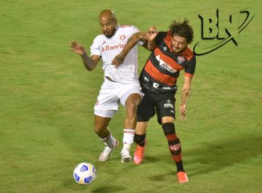 Vitória é derrotado em casa para o Inter, no jogo de ida da 3ª fase da Copa do Brasil