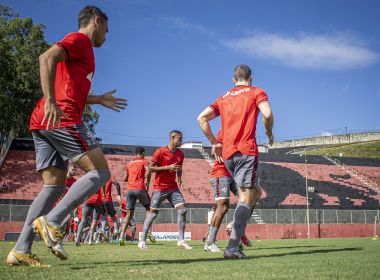 Vitória finaliza preparação para enfrentar o Londrina