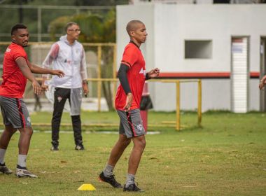 Trabalho tático marca último treino do Vitória antes do confronto contra o Botafogo