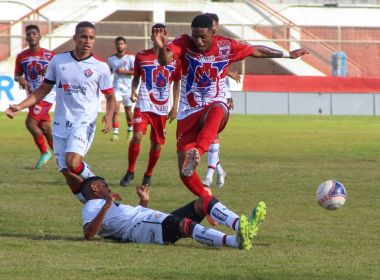 UNIRB e Vitória empatam sem gols pelo jogo de ida das quartas de final do Baiano Sub-20