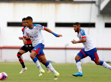 Bahia empata com Vitória no Barradão e é tricampeão do Baianão sub-20