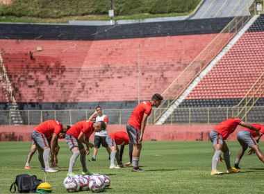 Vitória está pronto para encarar o Confiança; veja provável escalação