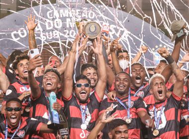 Campeão, Vitória domina seleção da Copa do Nordeste Sub-20