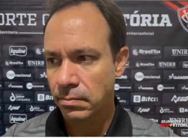 Dado volta a admitir desempenho ruim do Vitória e fala em 'buscar soluções internas'