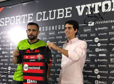 Guilherme Lazaroni é apresentado oficialmente pelo Vitória e explica características