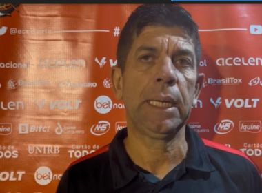 Fabiano Soares cita 'valentia' do Vitória no empate com o Aparecidense