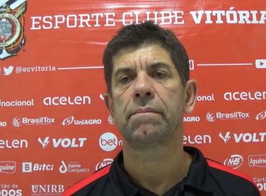 Fabiano Soares afirma que Vitória não ganhou por causa da 'atitude do árbitro'