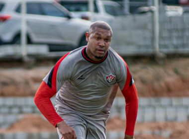 Em recuperação de estiramento muscular, Rodrigão inicia transição no Vitória