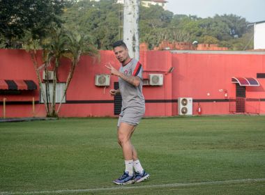 Recuperado, Rafinha é confirmado no Vitória para duelo contra o Mirassol