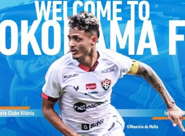 Yokohama FC anuncia a contratação de Mateus Moraes, do Vitória, por empréstimo
