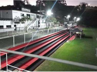 Vitória constrói arquibancada no CT Manoel Pontes Tanajura