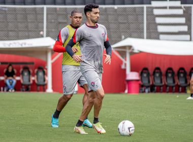Com treino técnico e tático, Vitória segue preparação para enfrentar o Paysandu
