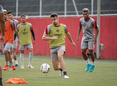 Vitória faz penúltimo treino antes de enfrentar o ABC; três titulares seguem como dúvidas