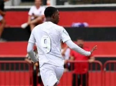 Bahia abre vantagem contra o Vitória no jogo de ida da semifinal do Baianão Sub-15