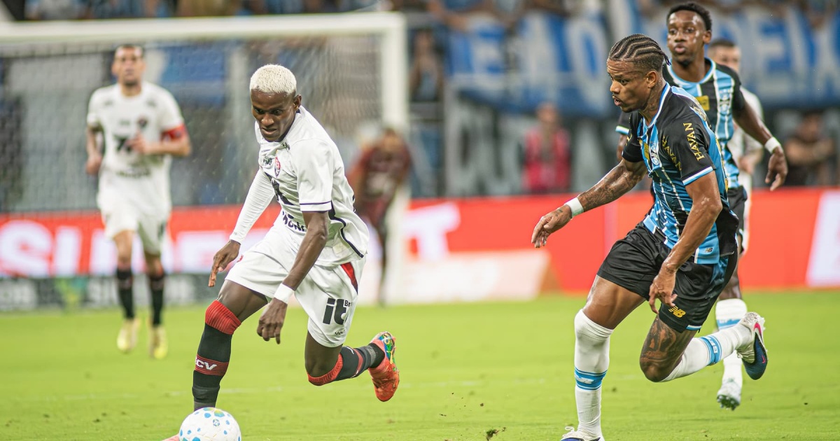 Após derrota para o Grêmio, Vitória faz único treino antes de enfrentar o Mirassol
