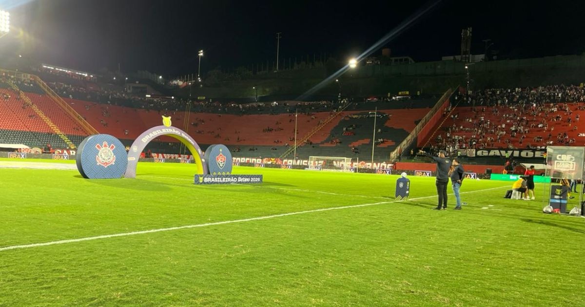 Bola rolando! Acompanhe em tempo real Vitória x Corinthians pelo Brasileirão 2026