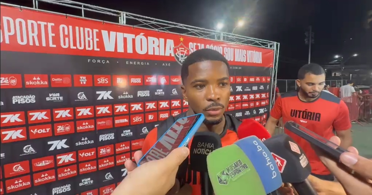 Cacá projeta duelos decisivos do Vitória contra Ceará e Flamengo no Barradão: 