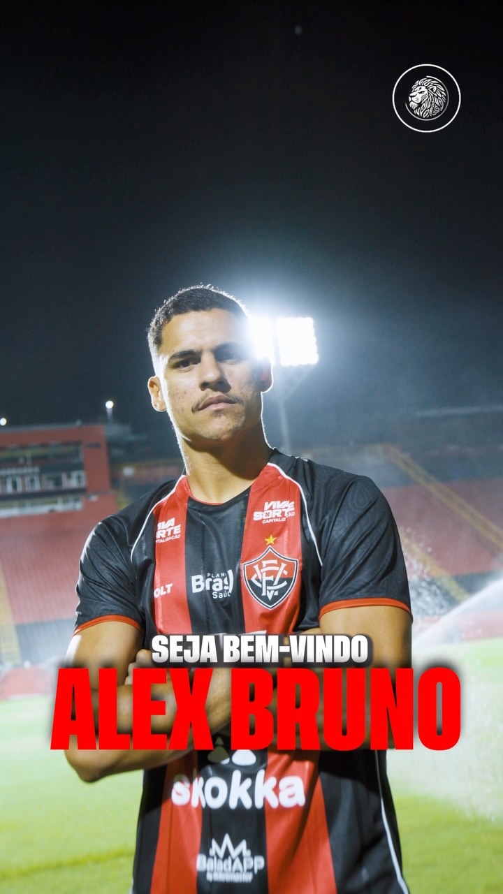Vitória anuncia Alex Bruno e centroavante pode estrear no Ba-Vi