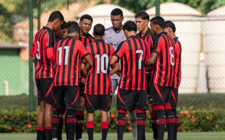 Vitória perde para o Fortaleza e chega à 14ª derrota no Brasileirão Sub-17