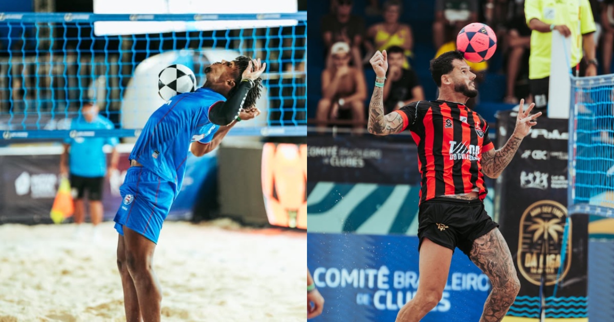 Bahia e Vitória disputam Ba-Vi pela Liga Nacional de Futevôlei em Lauro de Freitas
