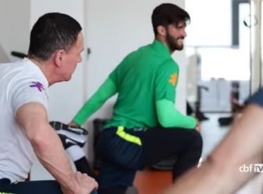 Seleção faz 1º treino na Rússia para amistoso e Alisson diz que Copa já começou