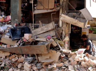 Hotel desmorona na região central da Índia