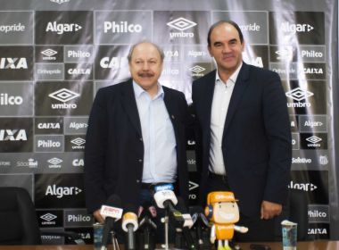 Ricardo Gomes banca Jair Ventura no Santos, mas avisa: 'Precisa de resultados'