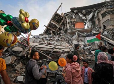 No 1º dia do cessar-fogo, Gaza dimensiona danos e retira 5 corpos de escombros