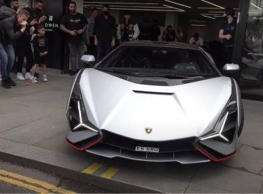 Brasileiro causa tumulto ao ir buscar Lamborghini de R$ 22 milhões em Londres