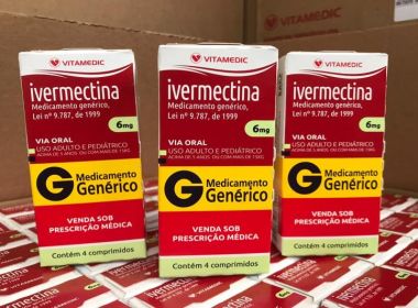 Venda de ivermectina teve aumento de 1.230% em 2020, diz farmacêutica à CPI