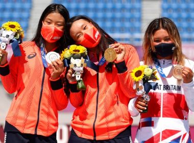 Sky e Kokona são as medalhistas olímpicas mais jovens em 85 anos
