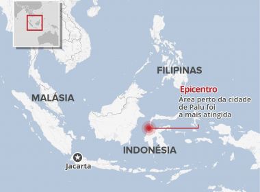 Terremoto seguido de tsunami deixa centenas de mortos na Indonésia