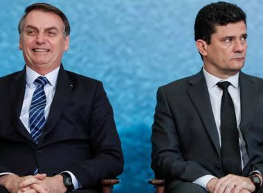 Moro sempre teve propósito político, afirma Bolsonaro