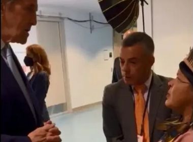 Sônia Guajajara relata a John Kerry sobre desaparecidos na Amazônia