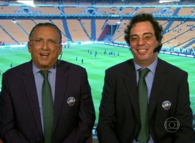 'Quem sabe a gente não se tromba', diz Galvão após Casagrande deixar Globo