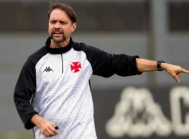 Vasco demite o técnico Maurício Souza após derrota para o Vila Nova