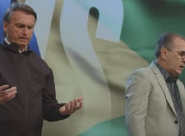 Bolsonaro exalta Malafaia, e pastor repete pedido a Deus para travar sistema eleitoral